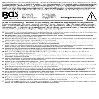 BGS technic Digitaler Batterie-Tester | 1,5 V / 9 V