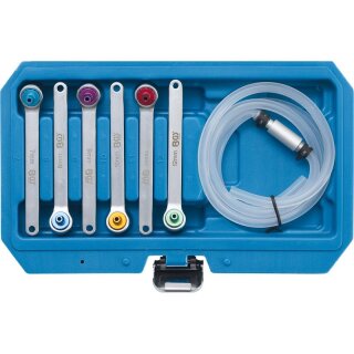 BGS technic Bremsen-Entlüfterschlüssel-Satz | 7 - 8 - 9 - 10 - 11 - 12 mm | 7-tlg.