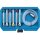 BGS technic Bremsen-Entlüfterschlüssel-Satz | 7 - 8 - 9 - 10 - 11 - 12 mm | 7-tlg.