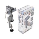 Kraftmann Tisch-Schraubstock | schwenkbar | Backen 70 mm
