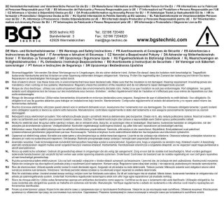 BGS technic VDE-Steckschlssel-Schraubendreher-Satz | Sechskant | SW 5,5 - 12 mm | 6-tlg.
