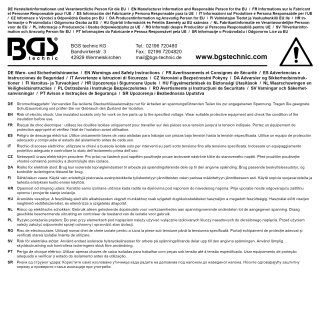 BGS technic VDE-Steckschlssel-Einsatz Sechskant | Antrieb Innenvierkant 12,5 mm (1/2") | SW 11 mm