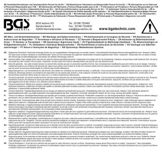 BGS technic VDE-Isolierband-Sortiment | 3-tlg.