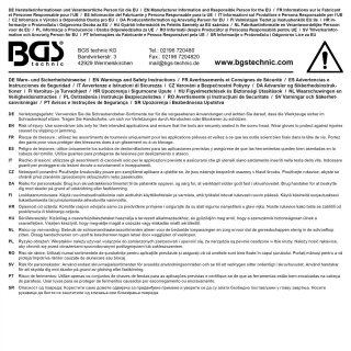 BGS technic Vergaser-Schraubendreher-Satz | Schlitz / Kreuzschlitz PZ | Klingenl„nge 40 mm | 4-tlg.