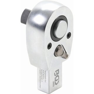 BGS technic Einsteck-Umschaltknarre | 12,5 mm (1/2") | Aufnahme 14 x 18 mm