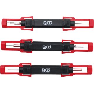 BGS technic Kabel-Entriegelungswerkzeug-Satz | universal | 3-tlg.