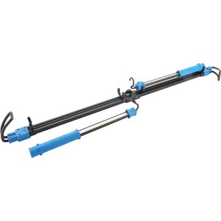 BGS technic COB-LED-Motorhauben-Leuchte mit Akku & Expanderhalterung | 2 COB-LED Arbeits-Handleuchten