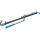 BGS technic COB-LED-Motorhauben-Leuchte mit Akku & Expanderhalterung | 2 COB-LED Arbeits-Handleuchten
