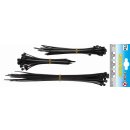 Kraftmann Kabelbinder-Sortiment | schwarz | 100 - 200 mm...