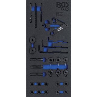 BGS technic Zylinderkopf-Bohrlehren-Werkzeug-Satz | 28-tlg.