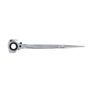 BGS technic Gerüstbauer-Knarre | 4-in-1 | SW 19 x 22 mm