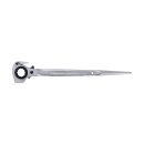 BGS technic Gerüstbauer-Knarre | 4-in-1 | SW 19 x 22 mm
