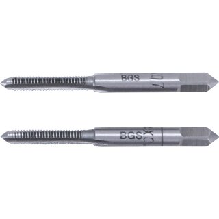 BGS technic Gewindebohrer | Vor- und Fertigschneider | M4 x 0,7 | 2-tlg.