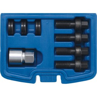 BGS technic Gewinde-Reparatur-Satz für Radbolzen & Radmuttern | M12 & M14 | 8-tlg.
