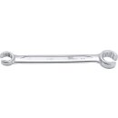 BGS technic Offener Doppel-Ringschlüssel | SW 17 x 22 mm