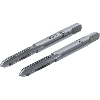 BGS technic Gewindebohrer | Vor- und Fertigschneider | M5 x 0,8 | 2-tlg.
