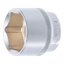 BGS technic Steckschlüssel-Einsatz Sechskant | Antrieb Innenvierkant 12,5 mm (1/2") | SW 41 mm