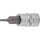 BGS technic Bit-Einsatz | Antrieb Innenvierkant 6,3 mm (1/4") | Innensechskant mit Bohrung 2 mm