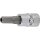 BGS technic Bit-Einsatz | Antrieb Innenvierkant 6,3 mm (1/4") | Innensechskant mit Bohrung 5 mm