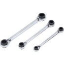 Kraftmann Ratschen-Ringschlüssel-Satz | 4-in-1 | SW...