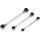 Kraftmann Ratschen-Ringschlüssel-Satz | 4-in-1 | SW 8 x 9 - 18 x 19 mm