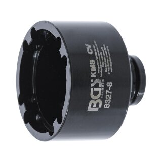 BGS technic Nutmutternschlüssel | Zapfen innen liegend | KM8