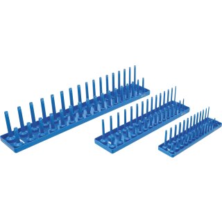 BGS technic Halter für Steckschlüssel-Einsätze | 3-tlg.