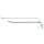 BGS technic Doppelhaken | 300 x 4,8 mm | mit Tragarm und Querpin