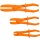 BGS technic Schlauch-Abklemmzangen-Satz | 155-255 mm | 3-tlg.