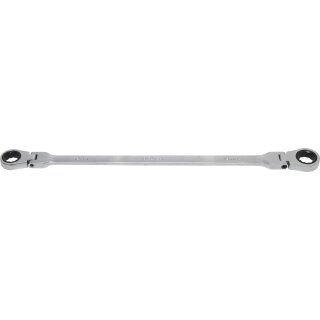 BGS technic Doppel-Ratschen-Gelenkschlüssel | SW 16 x 18 mm