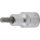 BGS technic Bit-Einsatz | Länge 55 mm | Antrieb Innenvierkant 12,5 mm (1/2") | Innensechskant 1/4"