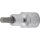 BGS technic Bit-Einsatz | Länge 55 mm | Antrieb Innenvierkant 12,5 mm (1/2") | Innensechskant 9/32"