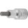 BGS technic Bit-Einsatz | Länge 55 mm | Antrieb Innenvierkant 12,5 mm (1/2") | Innensechskant 5/16"