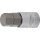 BGS technic Bit-Einsatz | Länge 70 mm | Antrieb Innenvierkant 12,5 mm (1/2") | Innensechskant 13/16"