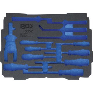 BGS technic Schaumeinlage für Art. BOXSYS1 & 2 | leer | für Art. 3352