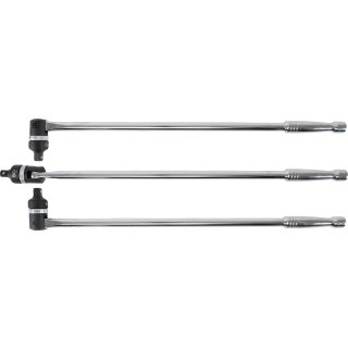 BGS technic Gelenkgriff mit Umschaltknarre | Abtrieb Außenvierkant 12,5 mm (1/2") | 620 mm