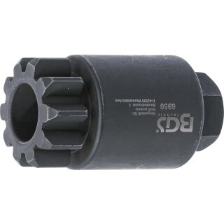 BGS technic Schwungrad- / Kurbelwellen-Drehwerkzeug | für Volvo / Renault MP8 / MP10 / D13A