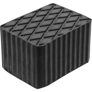 BGS technic Gummiauflage | für Hebebühnen | 160 x 120 x 100 mm