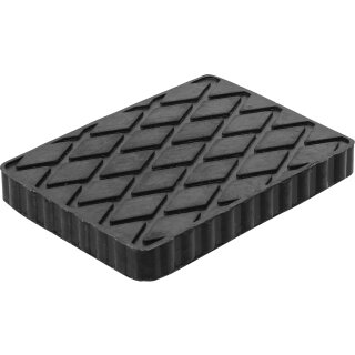 BGS technic Gummiauflage | für Hebebühnen | 160 x 120 x 20 mm