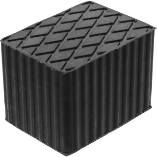 BGS technic Gummiauflage | für Hebebühnen | 160 x 120 x 115 mm