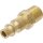 BGS technic Druckluft-Stecknippel | 6,3 mm (1/4") Außengewinde | USA / Frankreich