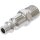 BGS technic Druckluft-Stecknippel | 6,3 mm (1/4") Außengewinde | USA / Frankreich