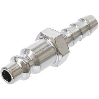 BGS technic Druckluft-Stecknippel mit 8 mm (5/16") Schlauchanschluss | USA / Frankreich