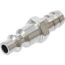 BGS technic Druckluft-Stecknippel mit 10 mm Schlauchanschluss | USA / Frankreich