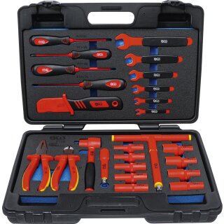 BGS technic VDE-Steckschlüssel-Werkzeugkoffer | 26-tlg.