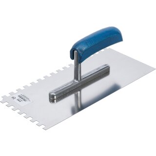 Kraftmann Glättekelle | rostfrei | gezahnt | 280 x 130 mm