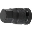 BGS technic Kraft-Bit-Einsatz | Antrieb Innenvierkant 12,5 mm (1/2") | Innensechskant 19 mm