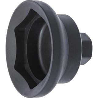 BGS technic Achsmuttern-Schlüssel | Sechskant | für SAF Anhängerachsen | SW 85 mm