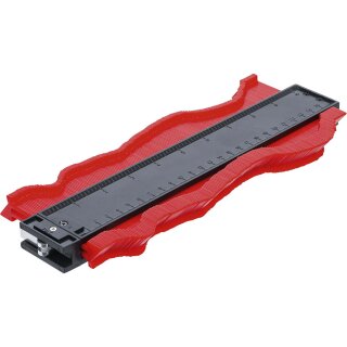 BGS technic Konturenlehre | 250 mm | verriegelbar