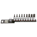 SONIC 3/8`` innen 6 Kant-Bit-Set, SAE, 9-tlg.